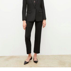 M.M. La Fleur Mejia Pant Washable Wool Twill Black, 10